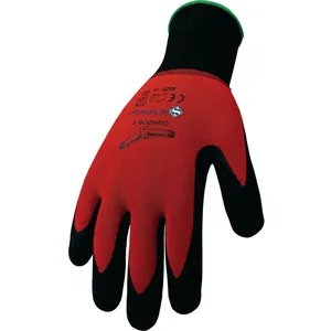 ASATEX Gants Condor t. 11 rouge nylon/EL avec nitrile microporeux en 388 cat. ii pas cher