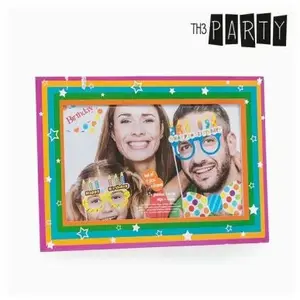 Accessoires d'Anniversaire pour Photos Amusantes Th3 Party (Pack de 5) pas cher