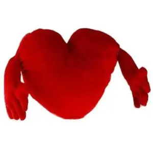 Veryshop Coeur Main Rouge 70 cm pas cher