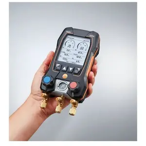 Kit standard 550S avec flexibles maniflod électronique intelligent Testo 0564 5504 pas cher