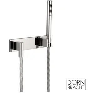 Dornbracht Symetrics Douchegarnituur met afdekplaat Platina Mat pas cher