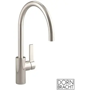 Keukenkraan Dornbracht Tara Ultra 1-gats platina mat 3381687506 rechts pas cher