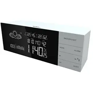 Weerstation - Radio gestuurde klok - Wekkerfunctie - Datum Technoline ... pas cher
