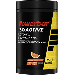 Powerbar Poudre Isoactive 600g Orange 6 Unités pas cher