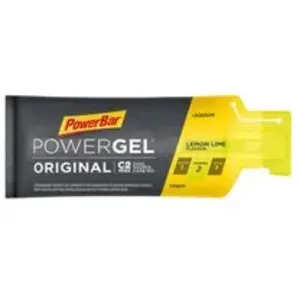 Powerbar Unités &&& Boîte De Gels énergétiques Powergel 41g 4x10 Pomme Verte Fraise Fruits Rouges CitronVendu parbikeinn