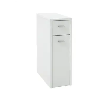 FMD Armoire avec 2 tiroirs 20x45x61 cm Blanc pas cher