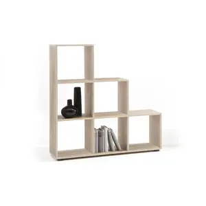 FMD Kamerscherm met 6 vakken eikenkleurig pas cher