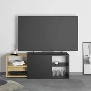 FMD Calicosy Meuble Tv Modulable 4 Étagères - L133,5 Cm pas cher