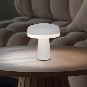 Tafellamp "Pilu" Lampje Metaal-Kunststof draadloos USB geïntegreerde L... pas cher
