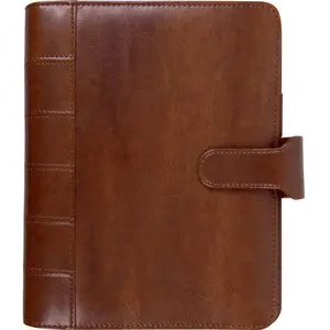 rido/idé Rido idee Agendaplanner 'Timing 1', A5-formaat, bruin, met sluiting. pas cher