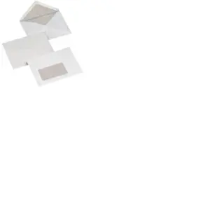 Mailmedia briefumschlag offset wei§, c6, mit fenster 21226 0 pas cher