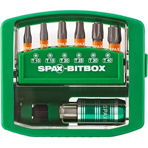 Porte embouts SPAX - T-STAR Plus - 6 embouts 25 mm - 4000007899019 pas cher