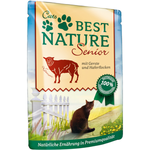 Best Nature Senior 16 x 85 g pour chat - agneau pas cher