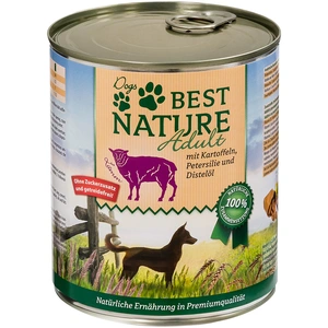 Best Nature Adult 6 x 800 g pour chien - agneau, pommes de terre, persil pas cher
