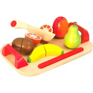 Smoby Dînette Eichhorn Plateau de fruits bois pas cher