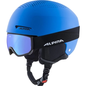 Alpina Snow Zupo Set Junior Helmet Bleu 48-52 cm pas cher