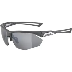 Comparateur de prix : ALPINA NYLOS HR Lunettes de sport pour adulte Gris nuit mat Taille unique Protection 100% UVA, UVB et UV-C