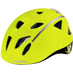 Alpina - Unisexe - Enfants, ximo flash Casque de vélo, be visible reflectiv, 49-54 cm (A9710240) pas cher