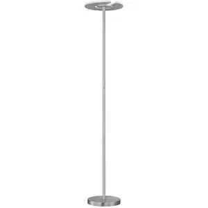 Comparateur de prix : FISCHER & HONSEL Lampadaire lampadaire lampe de salon LED CCT nickel dimmable chrome H 180 cm