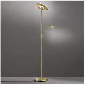 Fischer & Honsel Dent 40316 Lampadaire en métal avec 1 LED 37 W et 1 L...Vendu parbol