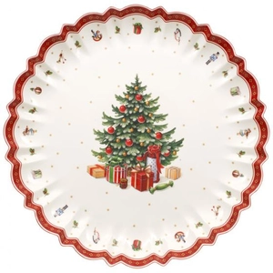 Comparateur de prix : Villeroy & Boch Toy's Delight Serveerschaal - rond - 44 cm - Kerst