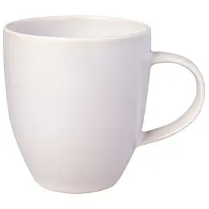 Comparateur de prix : like. by Villeroy & Boch - Crafted Cotton, Porcelaine premium, Mug avec anse, résistant au lave-vaisselle,c, tasse avec anse, tasse à café, tasse à thé, tasse pour boissons chaudes