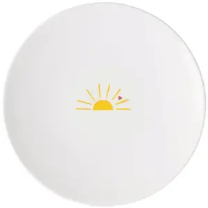 Frühstücksteller Hello Sunshine With Love ø 21,2 cm pas cher