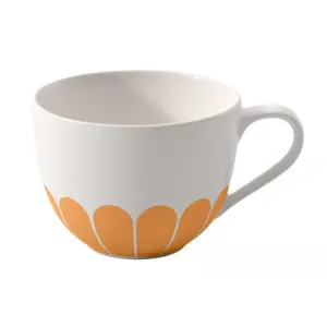 Villeroy & Boch Fleur Gele Porseleinen Koffiekop - 160 ml