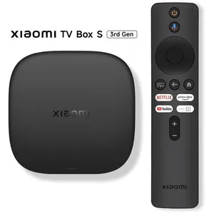 Xiaomi Mi TV Box S 3nd Gen 2GB + 32GB 4K Ultra HD Bluetooth Wi-FI - No... pas cher