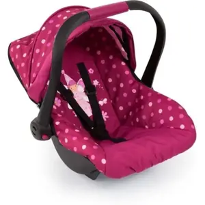 Bayer Design - Autostoeltje Deluxe Car Seat voor poppen - Roze met Fee pas cher