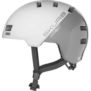 Abus SKURB Ace Casque de vélo unisexe, Argent/Blanc (Silver White), M (55-59 cm) pas cher