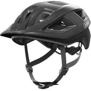 Casque VTT Abus 41242 - ADURO 3.0 LED VELVET BLACK M pas cher