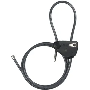 ABUS Abus Multiloop 210/185 Antivol Double Câble Noir 185 Cm pas cher