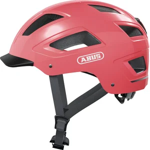ABUS HYBAN 2.0 Casque de vélo, Rouge (Living Coral), M pas cher