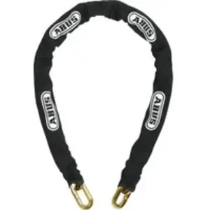 ABUS Chaîne antivol - maillons de 10 mm en acier cémenté - gainé textile ABUS pas cher