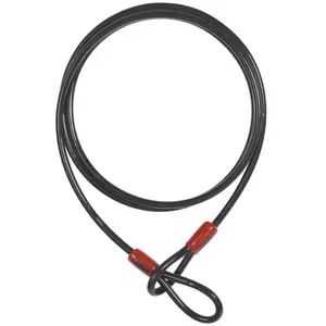 Abus 25719 câble antivol cobra 12 120 avec 2 boucles noir pas cher