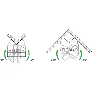 Theben, Sécurité des bâtiments : accessoires, Eckwinkel 10 BK pas cher