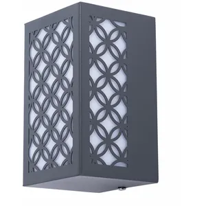 Comparateur de prix : Spot mural extérieur led alu lampe lanterne motif de jardin lampe desi...