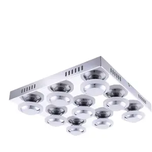 Plafonnier led 40,5 watts lampe d'éclairage en métal Wofi 9589.09.01.0000 pas cher