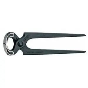 Tenaille fine Knipex - Marque KNIPEX - Dimensions 225 mm - Acier à outils spécial forgé - Noir pas cher