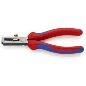 Knipex Pince à dénuder - Polie - 160mm - pour conducteurs unifiliaires, multifiliaires et fils fins pas cher