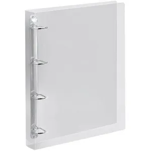 Veloflex, Classeur, Classeur à anneaux Crystal DIN A4 polypropylène transparent (A4, 28 mm, 1 pièce(s)) pas cher