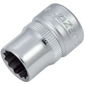Hazet Hazet Douille à 12 pans - Carré creux 10 mm (3/8 pouce) - Profil... pas cher