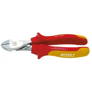 Hazet Pince de force coupante diagonale VDE - Longueur totale: 180 mm ... pas cher