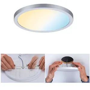 Paulmann 93045 Panneau LED spots encastrés Areo VariFit IP44 ZigBee Tu... pas cher