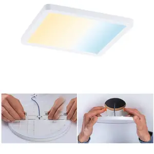 Paulmann 93047 Panneau LED spots encastrés Areo VariFit IP44 ZigBee Tu... pas cher