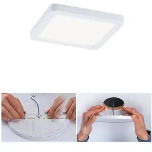 Comparateur de prix : Paulmann 93041 Panneau LED spots encastrés Areo VariFit IP44 blanc neu...