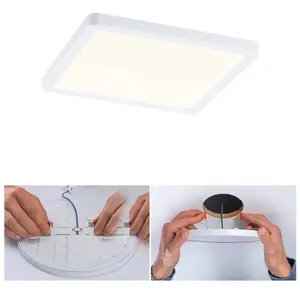 Paulmann 93053 Panneau LED spots encastrés Areo VariFit IP44 gradable ... pas cher