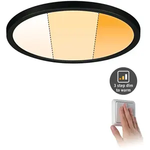 Paulmann 93102 panneau LED panneau encastré Areo IP44 230 mm gradable ... pas cher