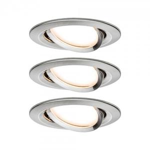 Paulmann Nova Coin - Inbouwspot - set van 3 - ijzer - 3-stepdim - zwen... pas cher